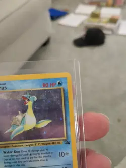 Pokemon Lapras Holo 10/62 Fossil - Image 4