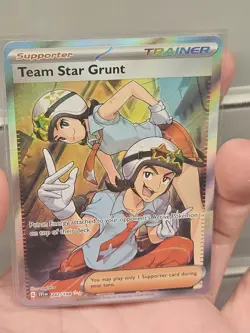 Team Star Grunt #242/198 SV01: Scarlet & Violet Base Set Pokemon TCG - Image 1