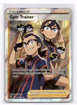 Gym Trainer (Full Art) SWSH12: Silver Tempest - Pokemon NM 191/195 - Image 1