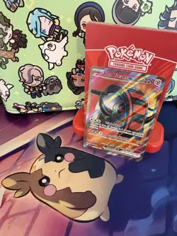 Pokemon Iron Treads EX 233/198 Scarlet And Violet Ultra Rare Full Art Holo NM - Image 1