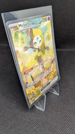 POKEMON TCG MELOETTA EX 167/086 SPECIAL ILLUSTRATION RARE SV: BLACK BOLT - Image 3