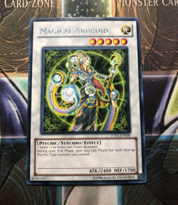 *** MAGICAL ANDROID *** RARE (LP) TU03-EN009 YUGIOH! - Image 1