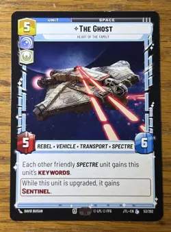 Star Wars Unlimited JTL - The Ghost Heart Of The Family - Legendary Card 053 - Image 1