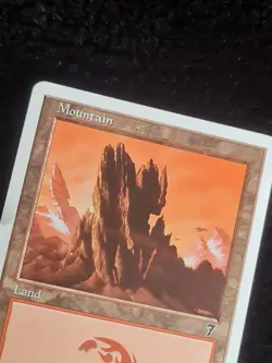 MTG Magic the Gathering Artist Proof John Avon | 1 of 50 ever made | Mountain - Image 2