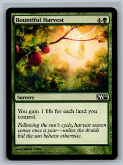 MTG Magic 2010 4x Bountiful Harvest #170/249 TCG CCG M10 Playset - Image 1