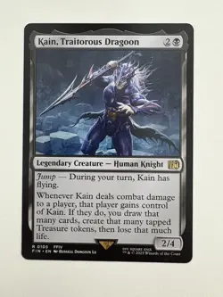 Kain Traitorous Dragoon MTG Magic the Gathering Card NM Near Mint FIN - Image 1