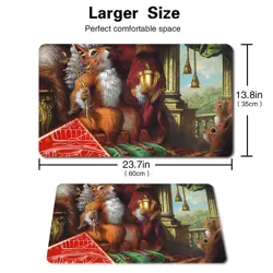 Earl Of Squirrel - Board Game MTG Playmat Games Mousepad Play Mat of TCG - Image 2