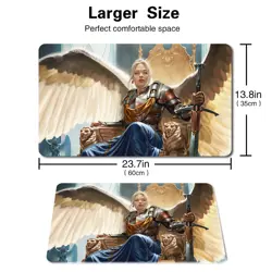 RADIANT, SERRA ARCHANGEL - Board Game MTG Playmat Games Mousepad Play Mat of TCG - Image 2
