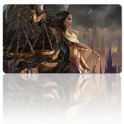 Seraph Of The Scales - Board Game MTG Playmat Games Mousepad Play Mat of TCG - Image 1