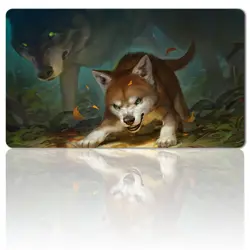 FEROCIOUS PUP - Board Game MTG Playmat Games Mousepad Play Mat of TCG - Image 1
