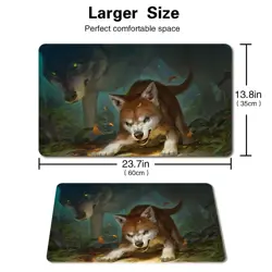 FEROCIOUS PUP - Board Game MTG Playmat Games Mousepad Play Mat of TCG - Image 2