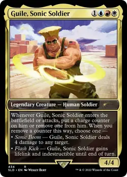 MTG FOIL SECRET LAIR x Street Fighter SLD Magic the Gathering FACTORY SEALED NEW - Image 3