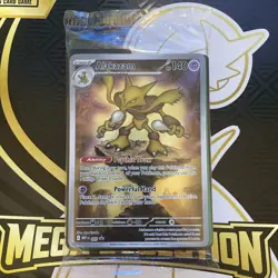 Alakazam - Pokemon Mega Evolutions - ETB Promo - SEALED - Image 1