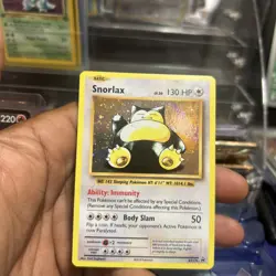Pokemon TCG Snorlax (Cosmos Holo) XY179 XY Evolutions Black Star Promo - Image 1