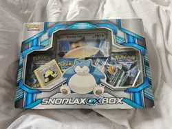 SNORLAX GX BOX - POKEMON - EVOLUTIONS BOOSTERS SM05 XY179 - NEW & SEALED - Image 1