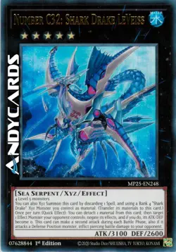 NUMBER C32: SHARK DRAKE LEVEISS • Ultra R SP • MP25 EN248 • 1Ed • Yugioh! - Image 1