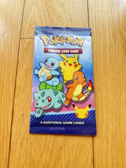 2 Pokemon SEALED McDonald’s 25th Anniversary Pack Of 4 Cards From 2021 New - Image 3