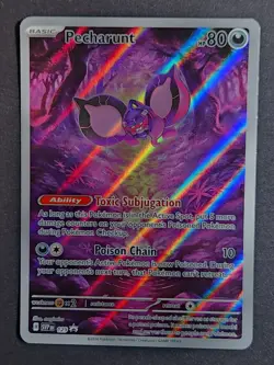 Pecharunt SVP 129 Black Star Promo Holo Rare Pokemon TCG Card - Image 1