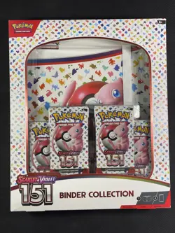 Pokemon Cards 151 Binder Collection Sealed S&V Ultra Rare - Image 1