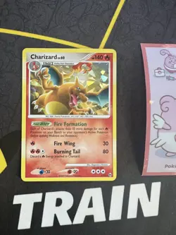 Pokemon Card Charizard 1/99 Arceus Exclusive Cracked Ice Holo 268💎NM💎 - Image 1