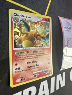 Pokemon Card Charizard 1/99 Arceus Exclusive Cracked Ice Holo 268💎NM💎 - Image 2