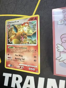 Pokemon Card Charizard 1/99 Arceus Exclusive Cracked Ice Holo 268💎NM💎 - Image 3