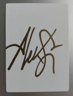 Signed Mtg Sliver Hivelord Artist Proof #100 Commander Wizards of the Coast - Image 2