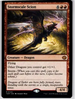 Stormscale Scion M Tarkir: Dragonstorm 123 NM - Image 1