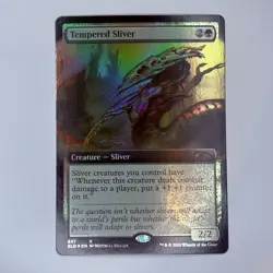 Tempered Sliver (Extended Art) Secret Lair Drop Foil MTG NM - Image 1