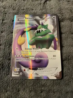 Pokemon Emerging Powers Thundurus EX Tornadus 98/98 Black & White - Image 1