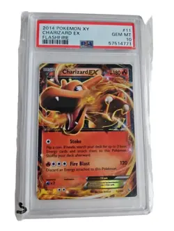 2014 Pokemon XY Flashfire Charizard EX Holo #11/106 PSA 10 GEM MINT - Image 1