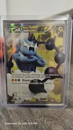 Pokemon TCG - Thundurus 97/98 - Emerging Powers - Full Art Holo - Image 1