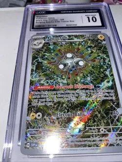 GEM MINT - 2024 POKEMON SVP EN-SV BLACK STAR PROMO #159 MAGNETON CGC 10 - Image 3