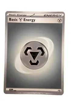 New: 2023 Pokemon TCG Basic Metal Energy 008 Scarlet & Violet Base Set Regular - Image 1