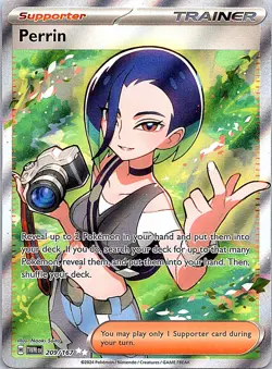 Perrin Ultra Rare SV06: Twilight Masquerade 209/167 NM Pokemon TCG - Image 1