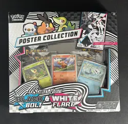 Pokemon TCG: Black Bolt & White Flare - Unova Poster Collection - Image 1