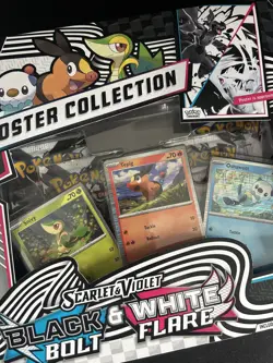Pokemon TCG: Black Bolt & White Flare - Unova Poster Collection - Image 2