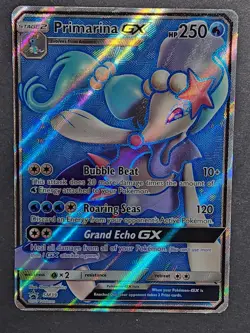 Primarina GX SM39 - Pokemon - Sun & Moon - Full Art Promo SM Black Star - Image 1