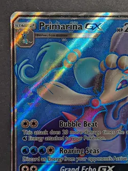 Primarina GX SM39 - Pokemon - Sun & Moon - Full Art Promo SM Black Star - Image 2