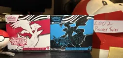 Pokemon S&V ETB Lot, White Flare ETB And black bolt ETB - Image 1