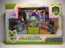 Coffret Pokemon Collection Paldea " Poussacha " - Evolution Celeste - NEUF - FR - Image 1