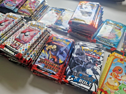 ~800 Empty Pokemon TCG Booster Pack Bundle packs - massive bundle - many eras - Image 1