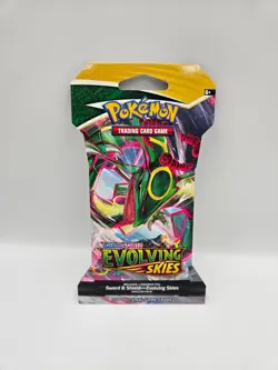 Pokemon Evolving Skies Sleeved Booster Pack - Rayquaza Art Work - Image 1