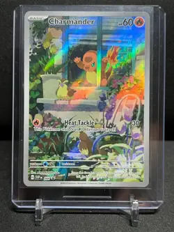 Charmander SVP044 Black Star Promo Holo Pokemon 2023 Scarlet & Violet NM - Image 1