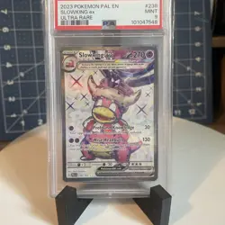 pokemon Tcg Psa Mint 9 2023 Pal En Slowking Ex Ultra Rare #238 - Image 1