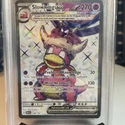 pokemon Tcg Psa Mint 9 2023 Pal En Slowking Ex Ultra Rare #238 - Image 2