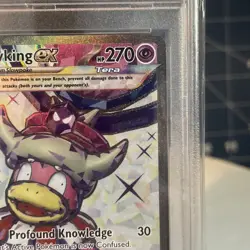 pokemon Tcg Psa Mint 9 2023 Pal En Slowking Ex Ultra Rare #238 - Image 4