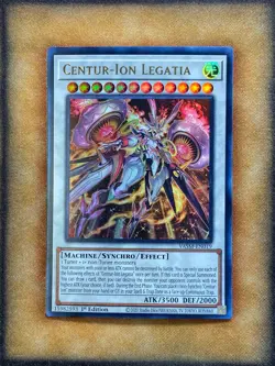 Yugioh Centur-Ion Legatia VASM-EN019 Ultra Rare 1st Ed NM - Image 1