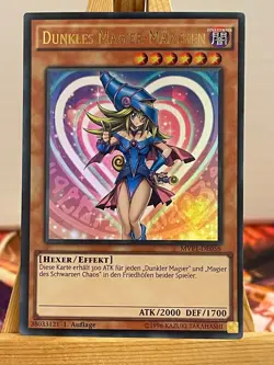 Dunkles Magier-Madchen MVP1-DE056 Ultra Rare Deutsch NM YUGIOH - Image 1
