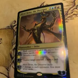 Nicol Bolas, the Deceiver MTG Hour of Devastation Foil Card, Lightly Played - Image 2